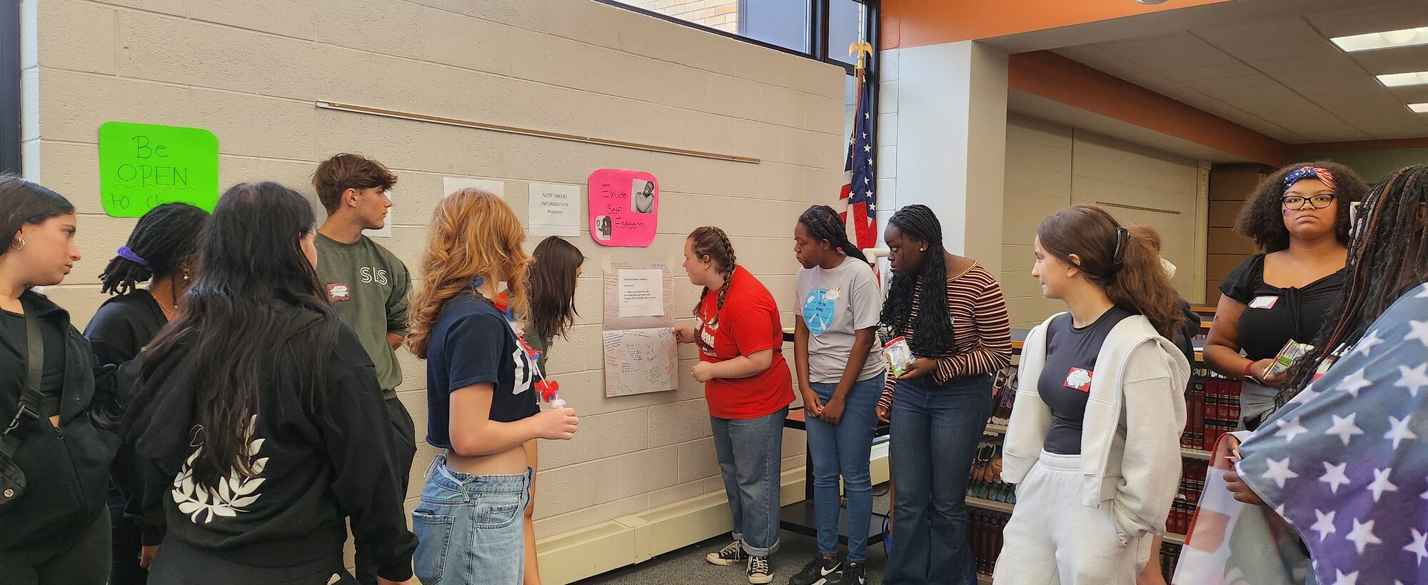 SLS students leading prevention work in their school